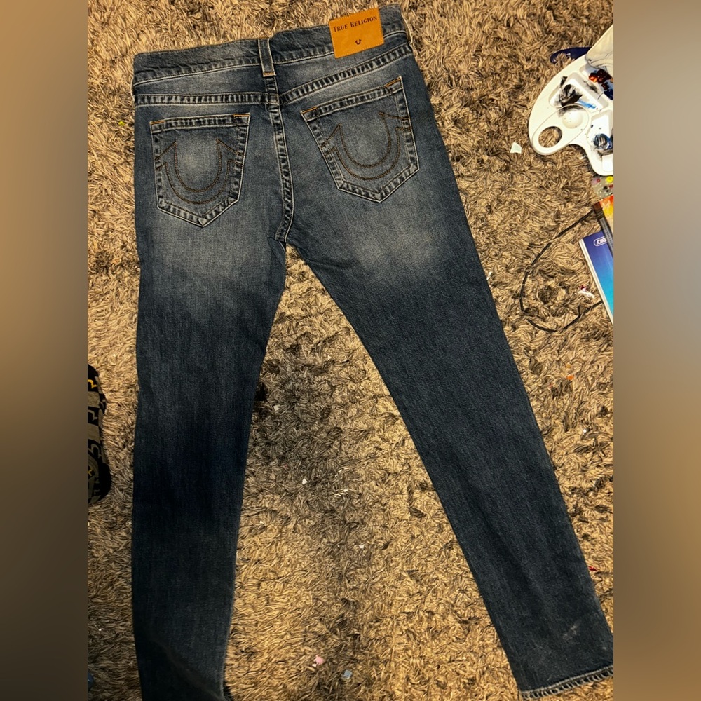 True Religion Indigo Denim Jeans - Picture 8 of 8